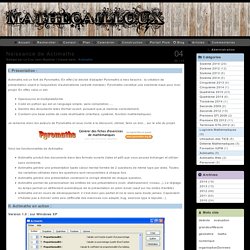Mathécailloux - Actimaths