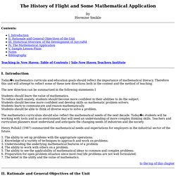 The History of Flight and Some Mathematical Application