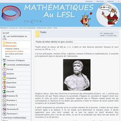 Mathématiques au lycée français Saint-Louis - Thalès
