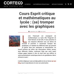 Cours Esprit critique et mathématiques au lycée : (se) tromper avec les graphiques