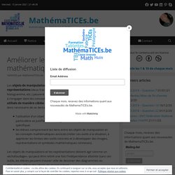 Améliorer les résultats en mathématiques (8) – MathémaTICEs.be