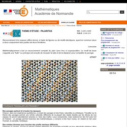 Mathématiques académie de Rouen - Thème d'étude : Pajaritas