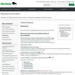 Éducation et Formation Manitoba
