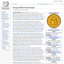 George Mathews (Georgia)