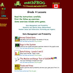 mathFROG - Fun Resources & Online Games