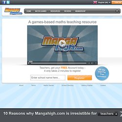 Maths Games – from Mangahigh.com