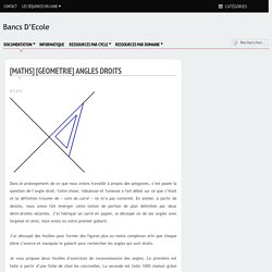 [Maths] [Geometrie] Angles droits