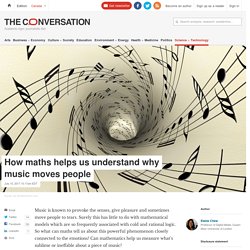 How maths helps us understand why music moves people