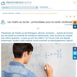 Les maths au lycée : primordiales pour la santé cérébrale