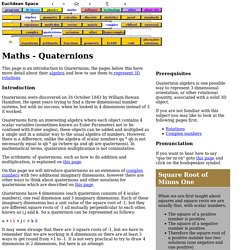 Quaternions