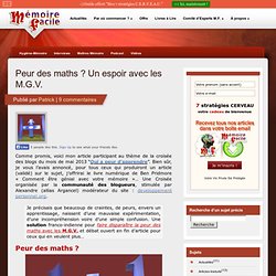 Peur des maths ?