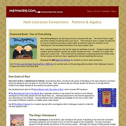 Patterns & Algebra