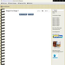 mathzlinks - Stage 0 to Stage 1