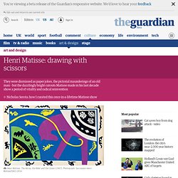 Henri Matisse: drawing with scissors