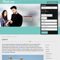 Lahore Brides Matrimonials