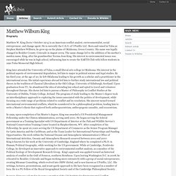 Matthew Wilburn King
