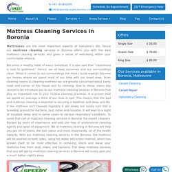 Mattress Cleaning Services in Boronia