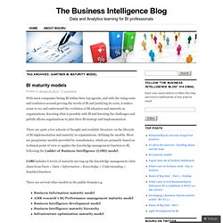 The Business Intelligence Blog