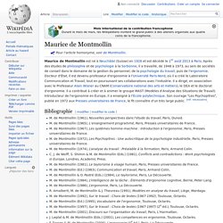 Maurice de Montmollin