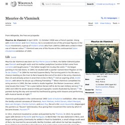Maurice de Vlaminck - Wikipedia