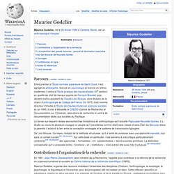 Maurice Godelier