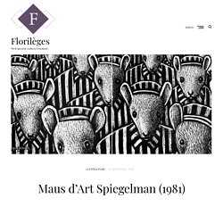 Maus d’Art Spiegelman (1981)