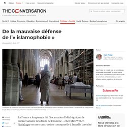 De la mauvaise défense de l’« islamophobie »