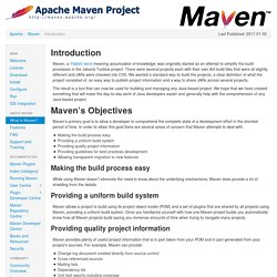 Maven – Introduction