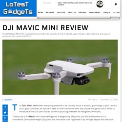 DJI Mavic Mini Review