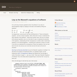 Lisp as the Maxwell’s equations of software