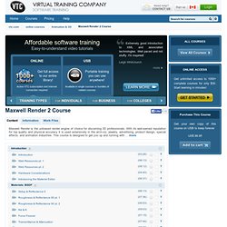 Maxwell Render 2 Tutorials