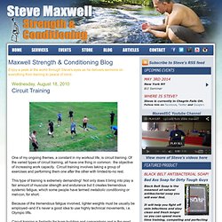 Steve Maxwell Strength & Conditioning