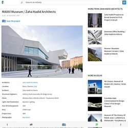 MAXXI Museum / Zaha Hadid Architects