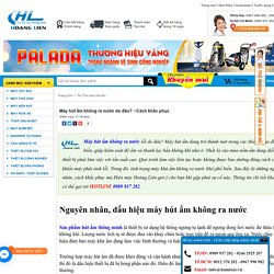 Máy hút ẩm không ra nước do đâu? ⚡️Cách khắc phục