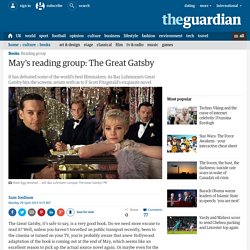 May's reading group: The Great Gatsby