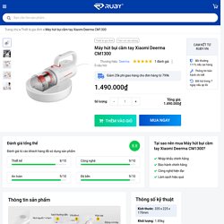 Máy hút bụi cầm tay Xiaomi Deerma CM1300 - Bảo vệ sức khỏe