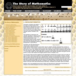 Mayan Mathematics