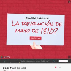 ¿Cuánto sabés de la Revolución de Mayo de 1810? de Marta Rubino