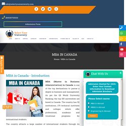 MBA in Canada - Check Fees, Duration, Top Colleges, Indian Students