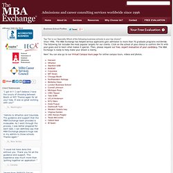 MBA School Profiles