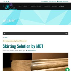 MBT - Blog - Skirting Solution by MBT