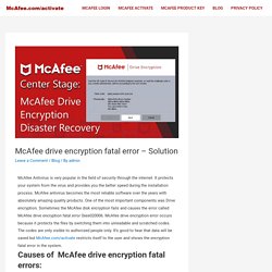 McAfee.com/activate – Activate McAfee With 25 Digit Product Key​ - McAfee.com/activate