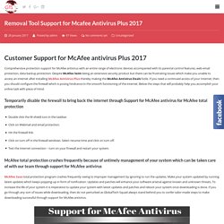 Mcafee Antivirus Plus 2017