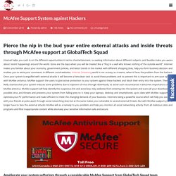 Mcafee Antivirus Support