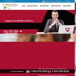 1-800-976-3009 - Mcafee Antivirus Support Toll Free Phone Number