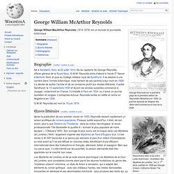 George William McArthur Reynolds