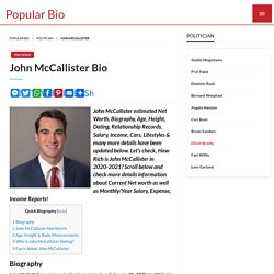 John McCallister Net worth, Salary, Bio, Height, Weight, Age, Wiki, Zodiac Sign, Birthday, Fact