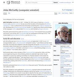 McCarthy Wiki