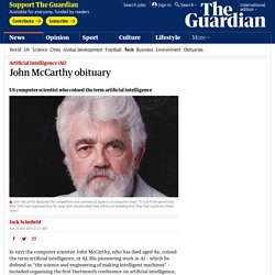 John McCarthy obituary