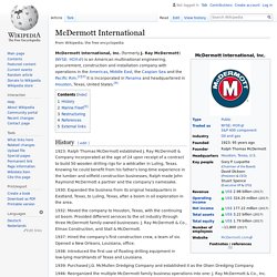 McDermott International